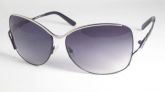 óculos de sol feminino modelo MT6135 PRETO com PRATA