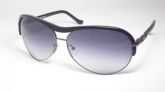 óculos de sol feminino modelo MT6140 CHUMBO com PRETO